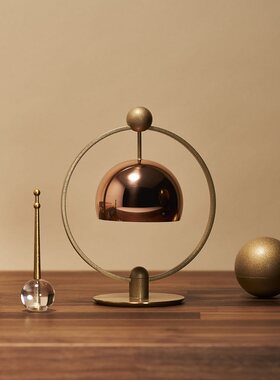 金属敲击铃桌铃行星形状