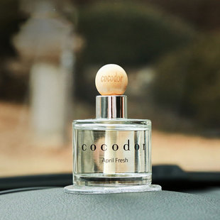 韩国进口cocodor车载木球香薰 蓝色海盐薰衣草黑樱桃 50ML
