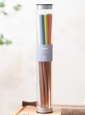 代购日本制SUNLIFE竹筷 KASANE SAND 6双装 彩色多色涂漆木筷子