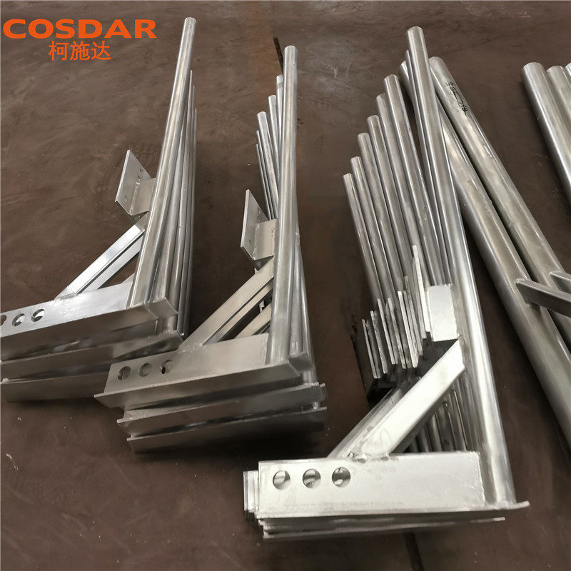 qjb潜水搅拌机安装系统配件 污水推流器起吊架装置 不锈钢l型吊头