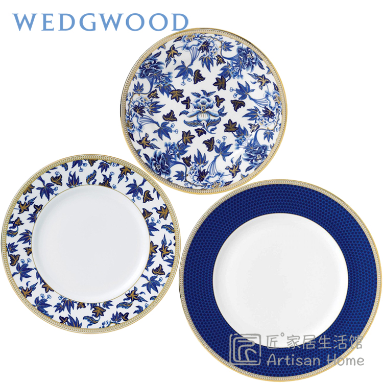 WEDGWOOD芙蓉20cm骨瓷点心盘