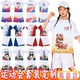 小学生初高中生文化衫 运动会毕业季 diy印logo 套装 班服定制t恤短袖