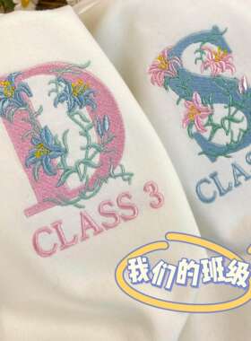 班服定制T恤印字logo全