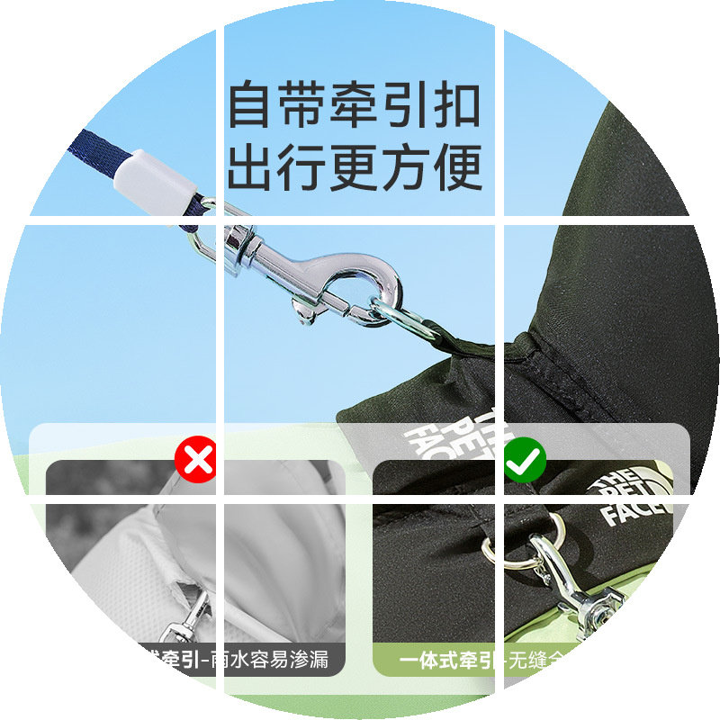狗狗雨衣全包四脚防水雨披泰迪比熊雨天外出防雨防脏宠物衣服