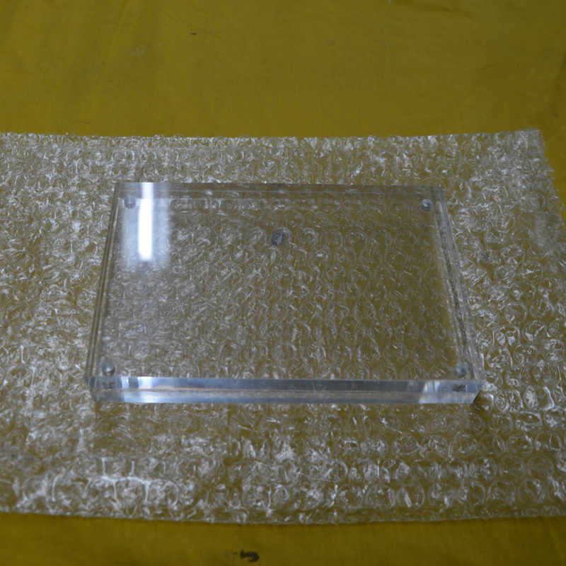 新款亚克力台牌台卡磁铁相框相册有机玻璃营业执照授权证书展示架