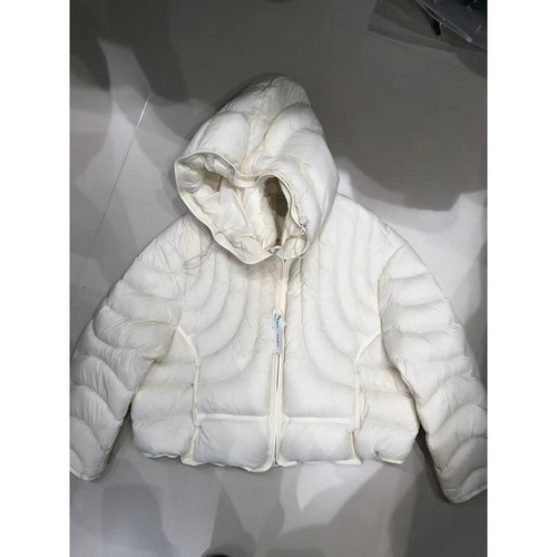 Hand made-冬上新连帽绗缝宽松短款加厚保暖羽绒服外套J9732