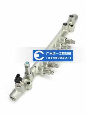 神钢SK460-8/SK680-8共轨器总成P11C发动机共轨管总成原厂进口