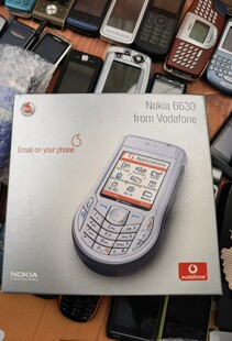 库存全新全套 沃达丰 三码 合一 塞班 诺基亚 经典 6630