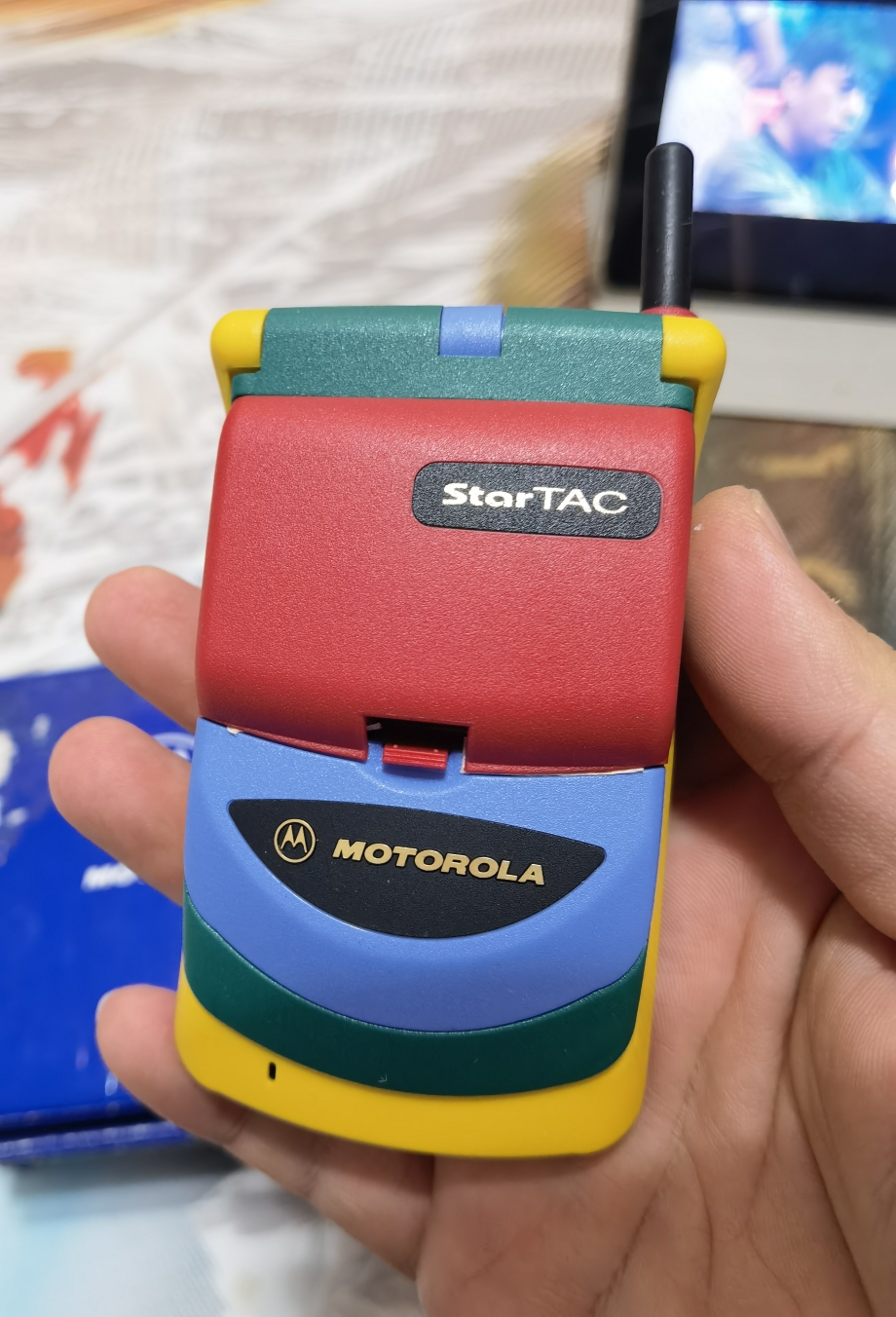 摩托罗拉 掌中宝 彩虹纪念版 全新全套 三码合一 经典收藏