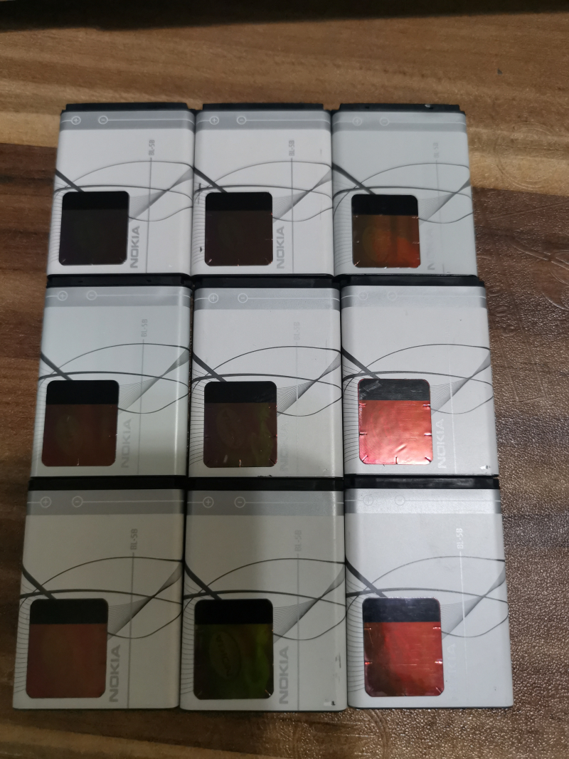诺基亚 BL-5B 原装电池 库存全新 N90 3220 N80 通用 实拍