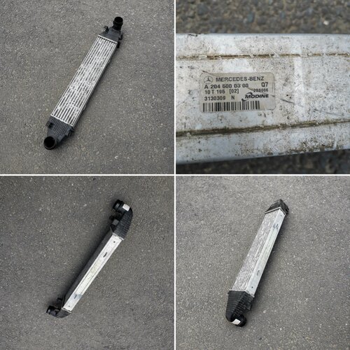 适用于奔驰C级W204中冷器C180涡轮增压C200散热器C230C260C300