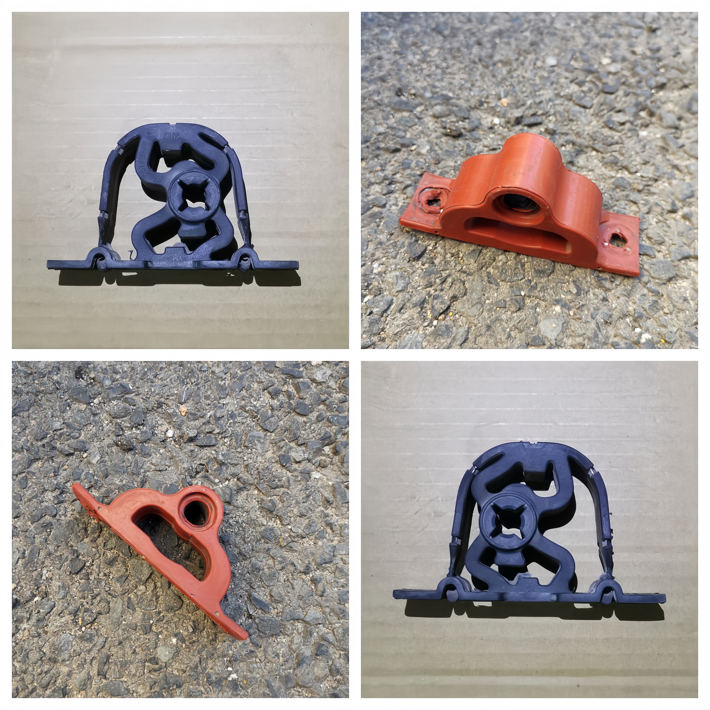 适用奔驰R级W251消音器R280排气管R320吊耳R350吊胶R400挂耳R500