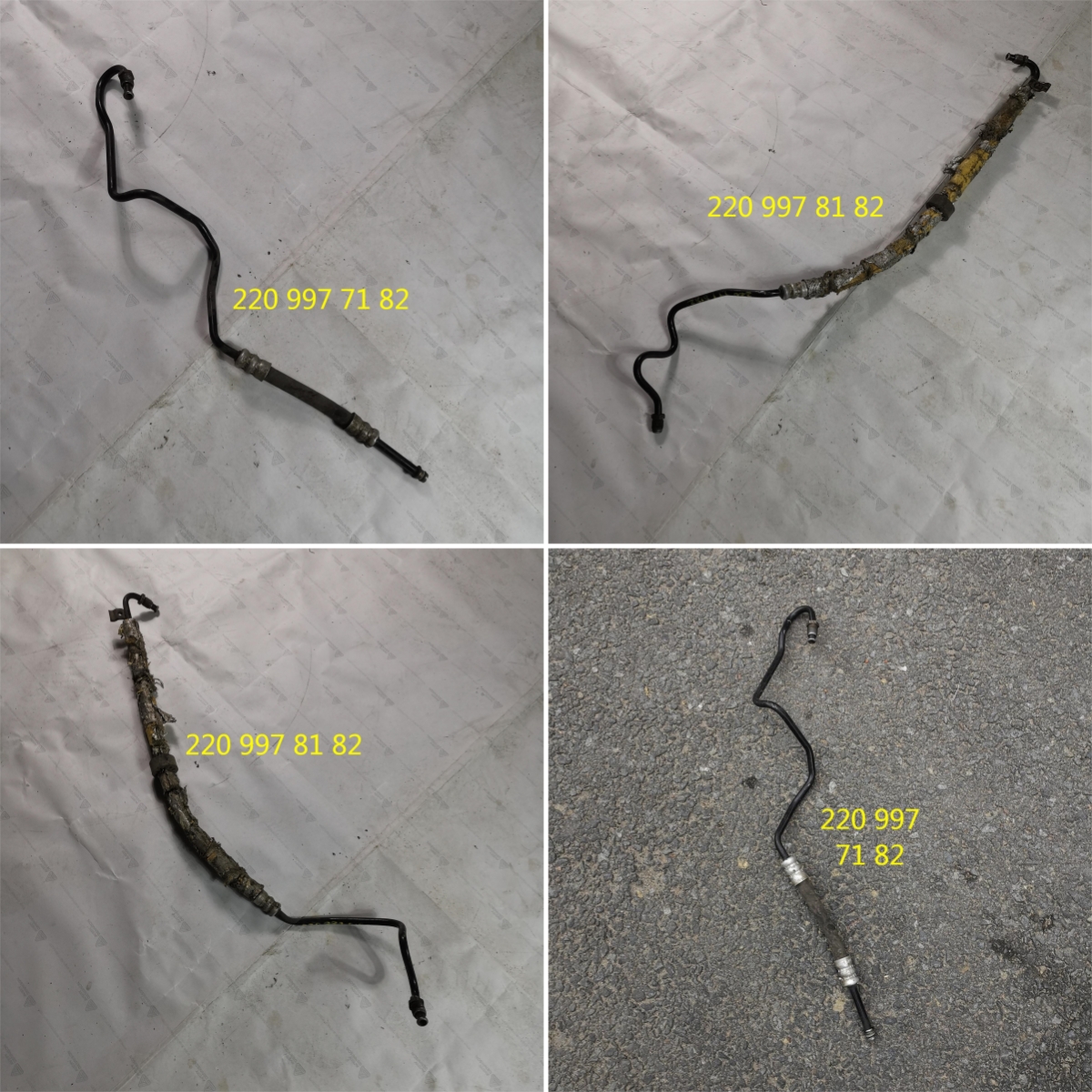 适用奔驰S级W220 S500 S600 M137 减震器油管 拆车件