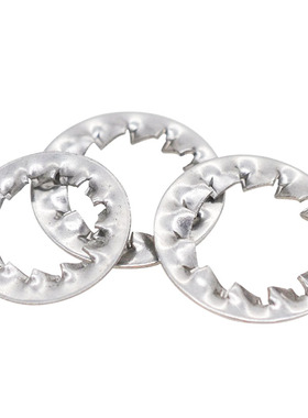 CZ五金304不锈钢DIN6798J内多齿锁紧垫圈GB861.2内锯齿防滑止动垫