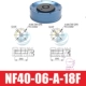 Двухсторонний большой трафик NF40-06-A-18F