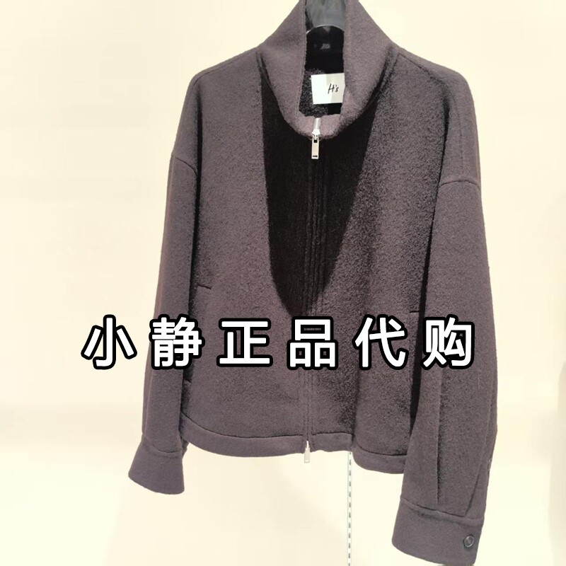 H'S/hs女装2026冬款专柜正品国内代购商场同款短大衣112610108029