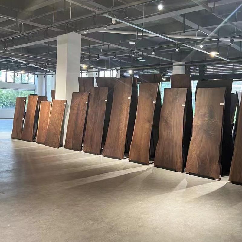 北美黑胡桃木板原木大板茶桌餐桌面板床板实木板南美整板台面桌板