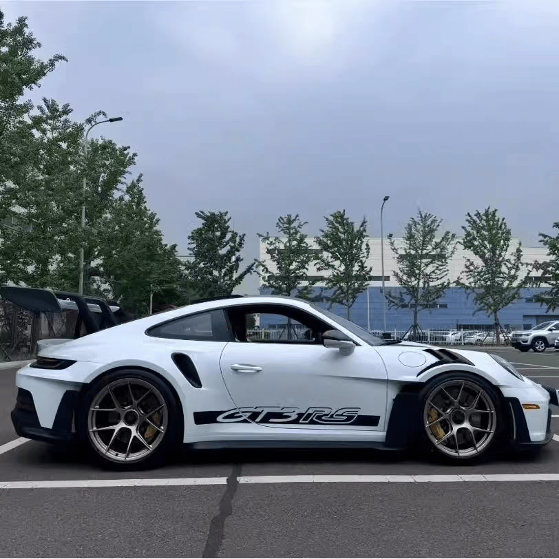 新款保时捷911GT3 RS专用车贴拉花 GT3车门侧裙赛车个性原厂贴纸