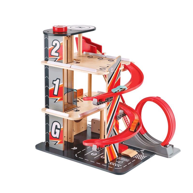 하페 레이싱 회오리 레이싱 입체 트랙 주차장 장난감 세트 플레이 하우스  어린이 모델