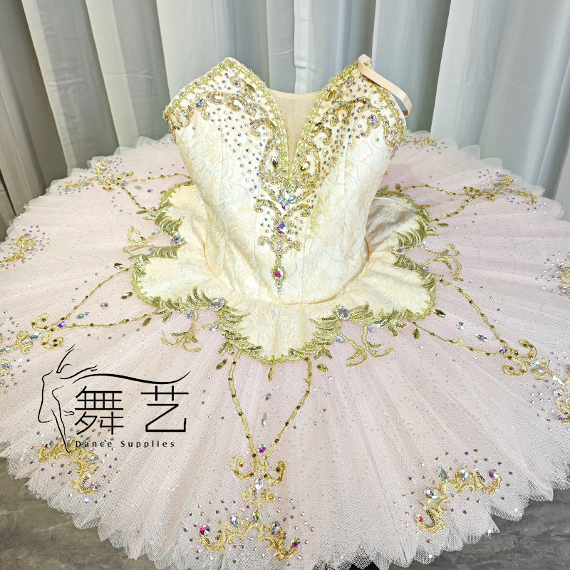 定制款银仙子仙女娃娃变奏芭蕾舞裙儿童演出服成人女童芭蕾舞蹈裙