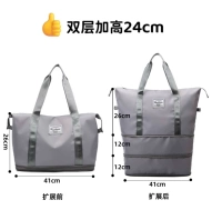 День и ночь серый - очень большая модель [двухслойное расширение 24 см] [страхование бесплатной доставки]