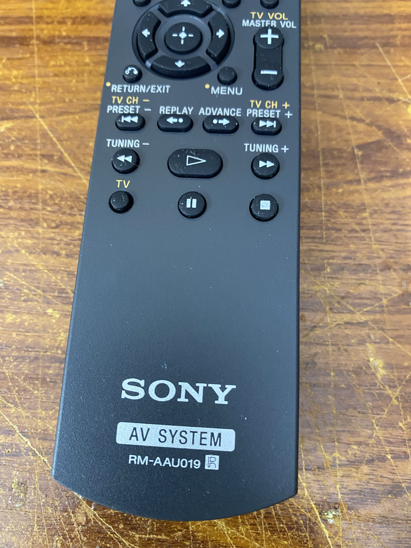 全新原装索尼 家庭影院5.1音响遥控器：RM-AAU019