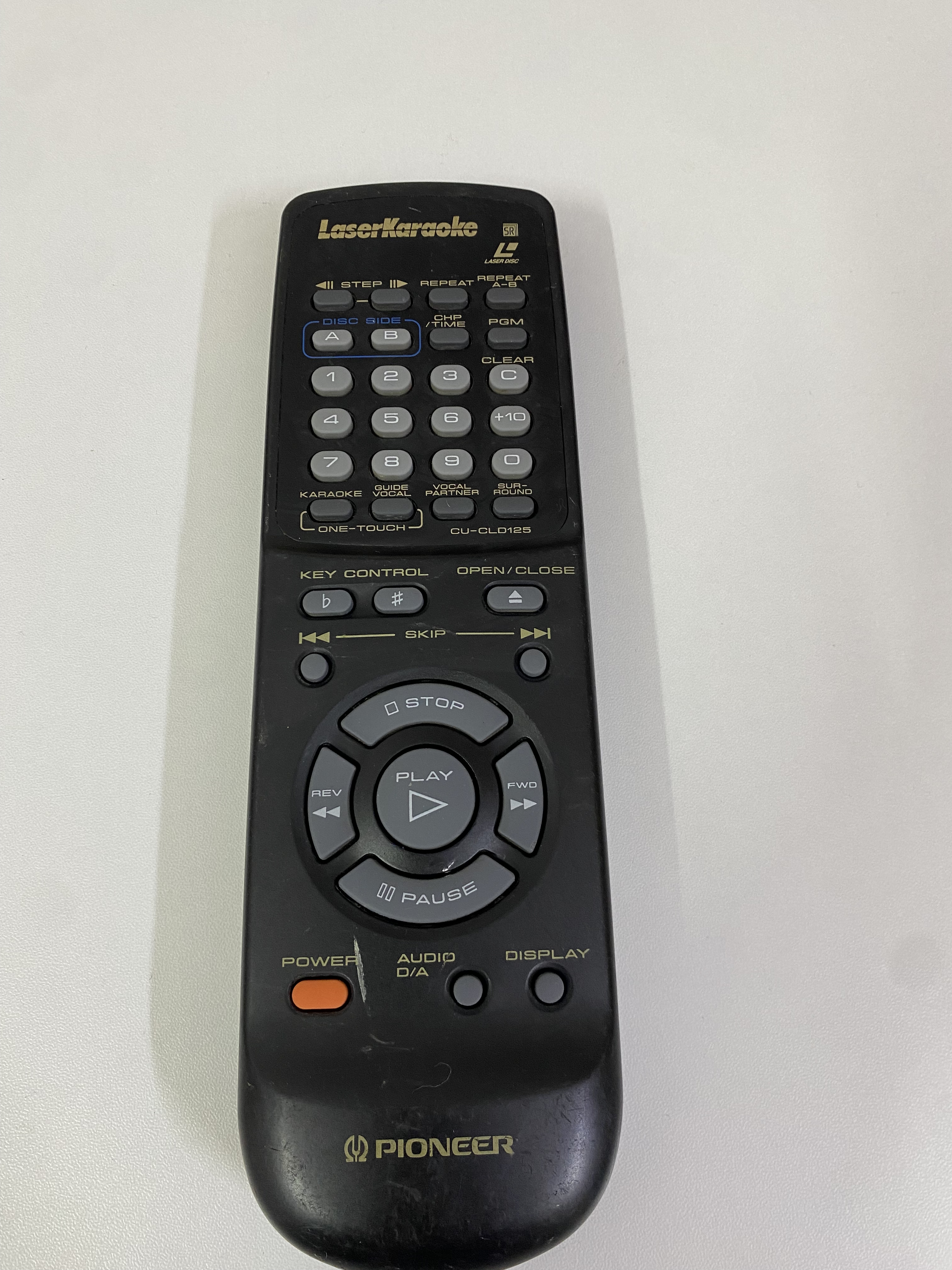 原装二手先锋 LD大碟音响遥控器：CU-CLD125