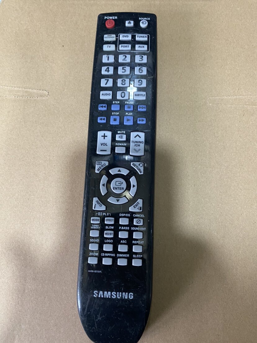 适合二手三星 家庭影院DVD带刻录音响遥控器：AH59-02131F