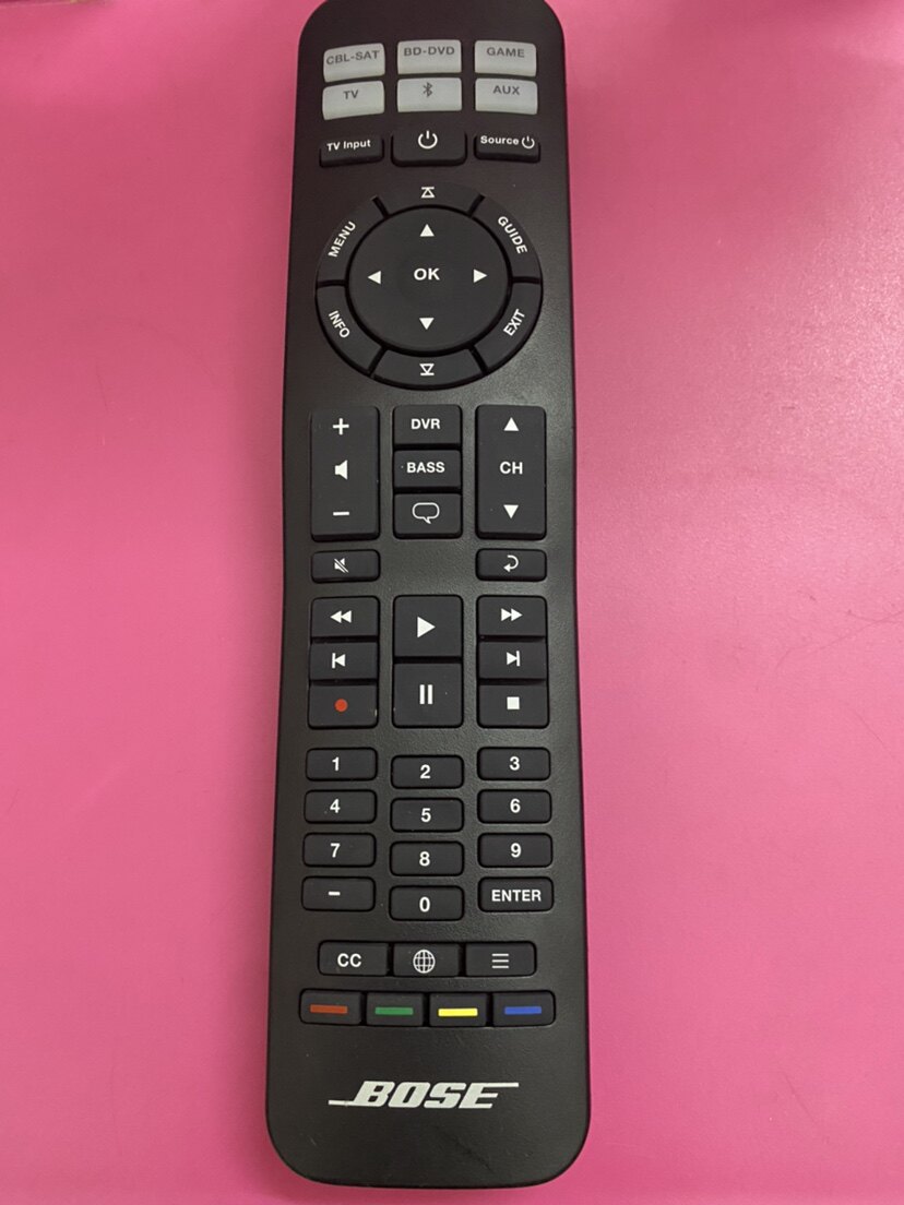 适合二手博士 家庭影院组合音响功放机遥控器：带有蓝牙功能