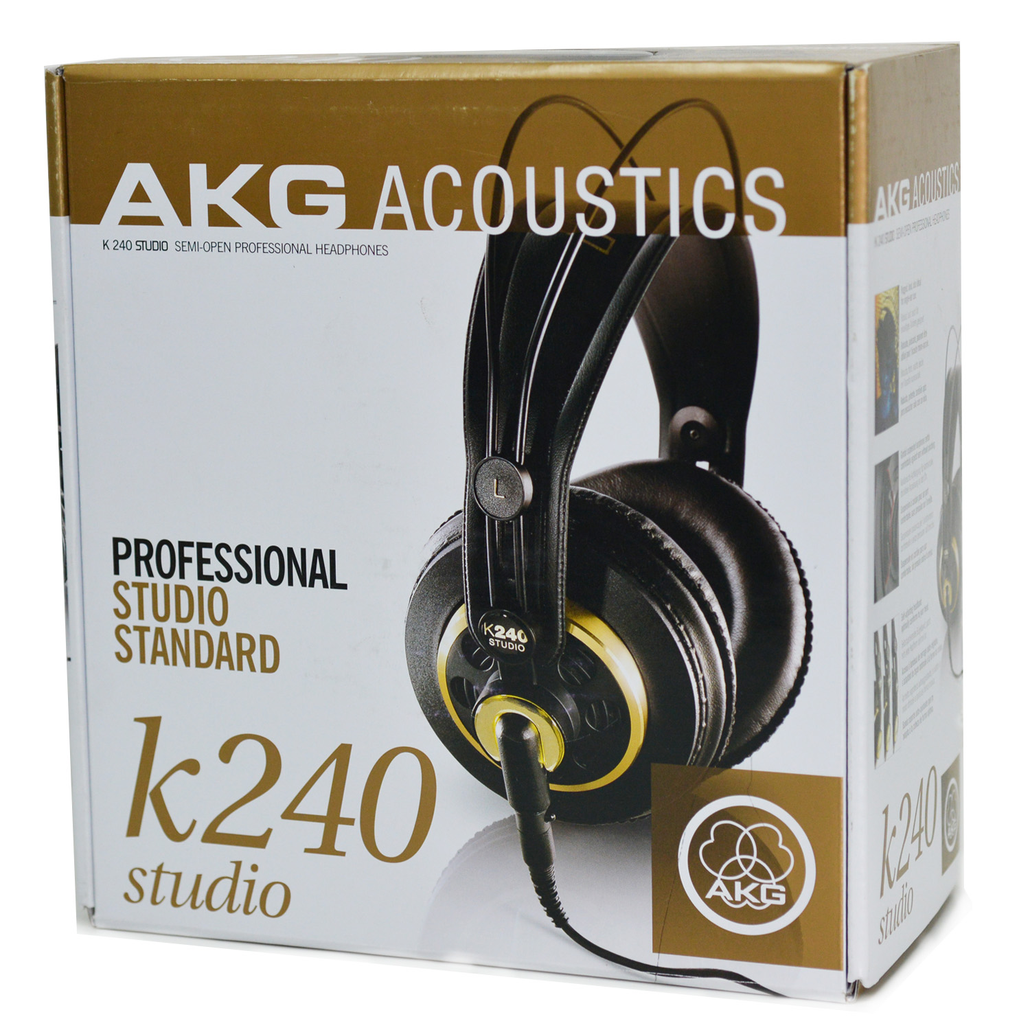 AKG/爱科技 K240S 头戴式专业发烧级监听耳机 录音师音乐hifi耳机 影音电器 游戏电竞头戴耳机 原图主图