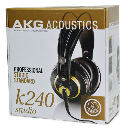 AKG/爱科技 K240S 头戴式专业发烧级监听耳机 录音师音乐hifi耳机