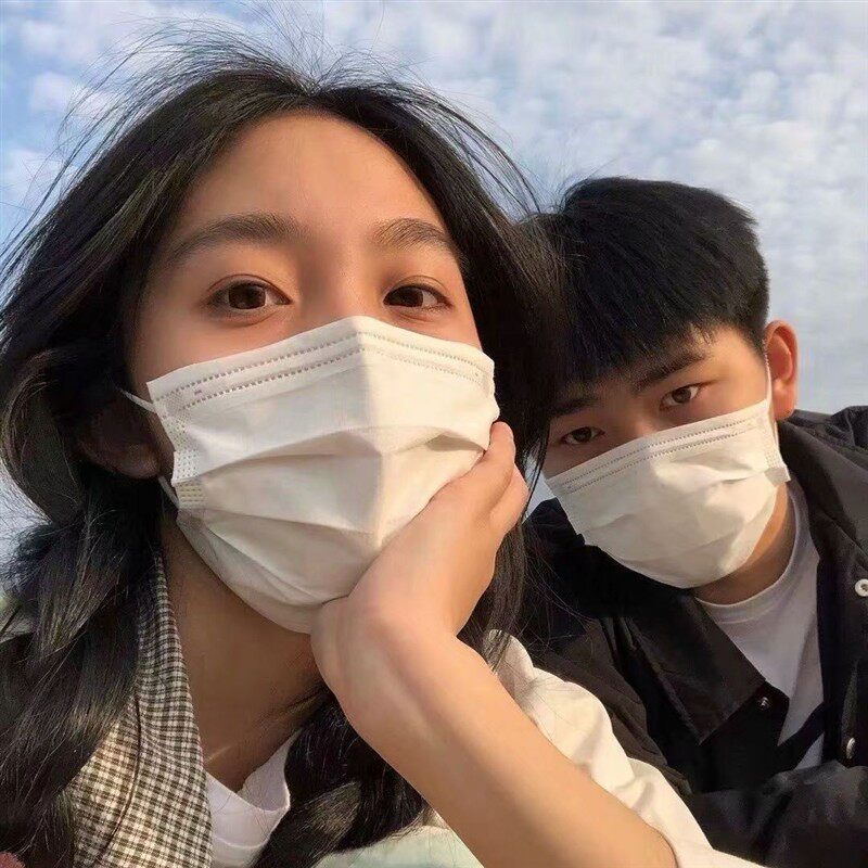 一次性口罩ins高颜值学院风白色黑色口罩女三层成人防护独立包装
