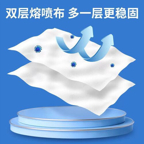 新款五层kn95口罩鱼嘴型防护口罩3d立体工业防尘柳叶型独立包装