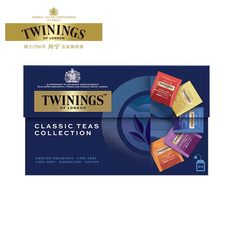 英国Twinings川宁红茶茶叶精选红茶包&绿茶包精选袋泡茶包进口 茶 特色产区红茶 原图主图