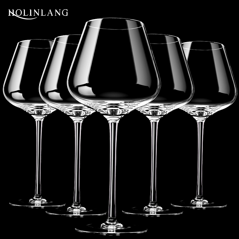 家用红酒杯套装2只装欧式奢华创意水晶玻璃杯高脚杯2个大号礼盒装