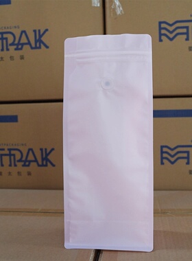 mopp/pet/pe无镀铝款咖啡豆包装袋咖啡豆分装袋八边封铝箔保存袋