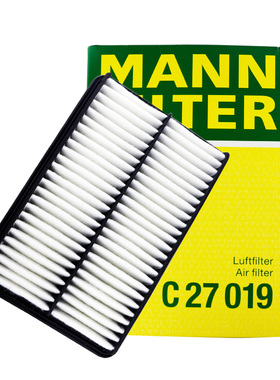 曼牌 C27019 适用 阿特兹 昂克赛拉 马自达 CX-5 空气滤芯格清器