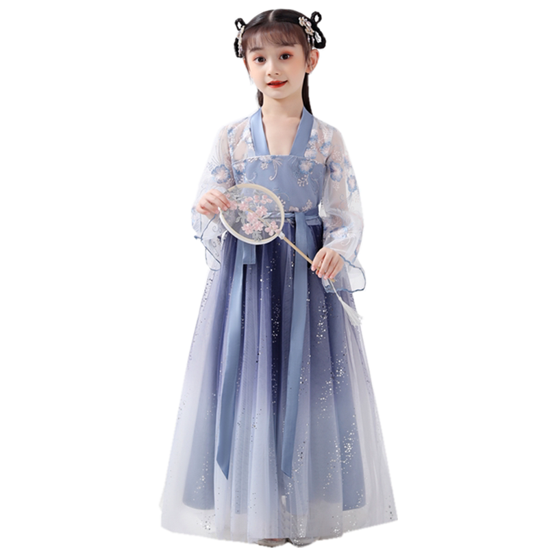 襦裙超仙小女孩唐装古风夏季汉服