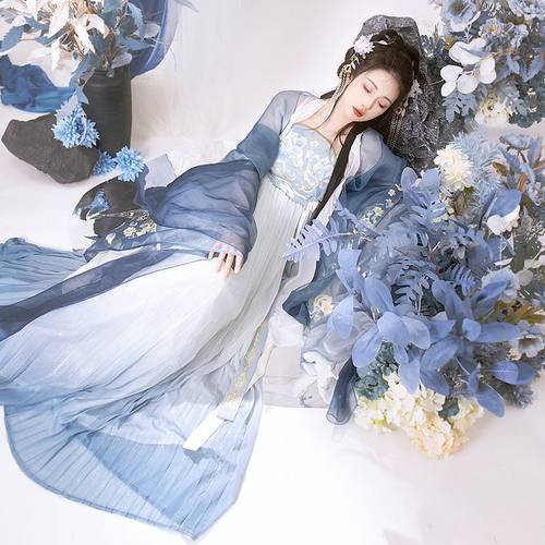 大袖衫子正2023原创重工刺绣