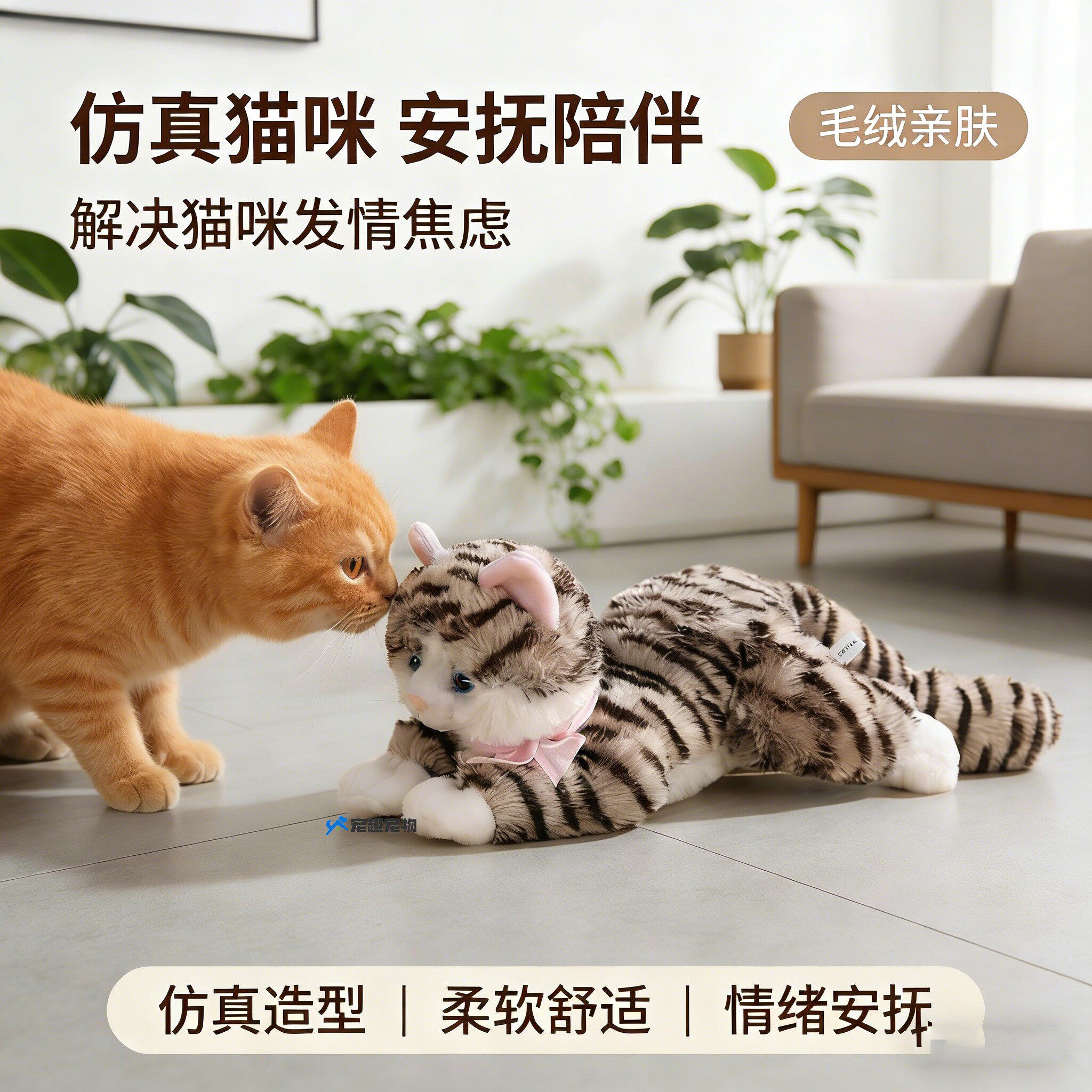 公猫咪发情期橘猫专用安慰玩具泻火交配陪睡陪伴宠物缓解伴侣