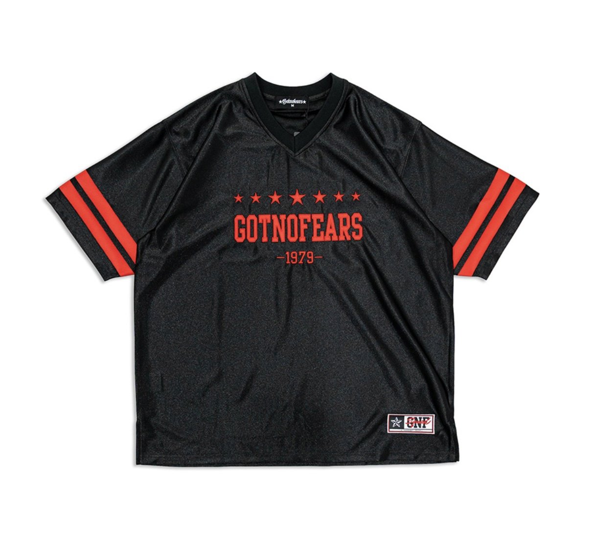 罗志祥Gotnofears正品幸运七星橄榄球衣宽版短袖上衣男女同款