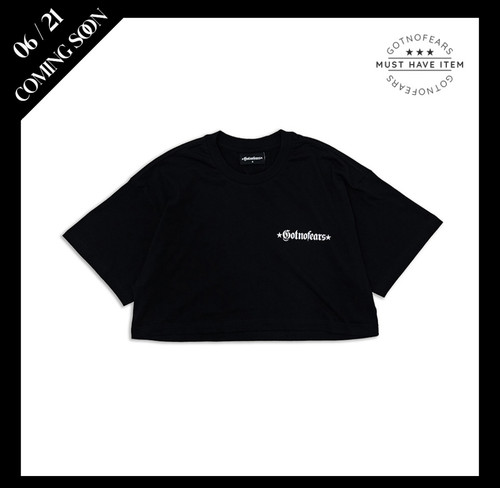 罗志祥 GOTNOFEARS 正品 G LOGO CROP TOP 女款短袖上衣