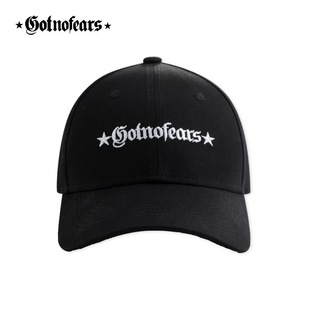 罗志祥Gotnofears mini刺绣棒球帽正品潮牌帽子运动帽