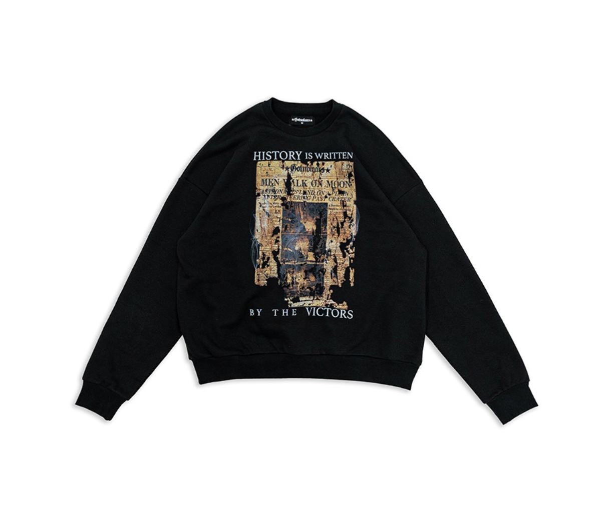 罗志祥Gotnofears正品胜利者大学服卫衣黑色男女同款