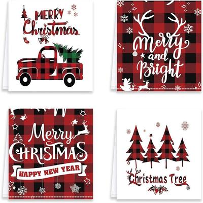 Christmas Kitchen Decoration Dishcloths圣诞节厨房装饰洗碗巾