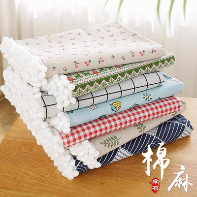 Cotton and linen tablecloth, tea table,dining tablecloth桌布
