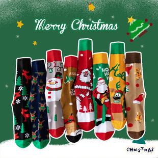 Long Socks Mid 长袜新年红袜 Christmas Socks圣诞节男士 Men