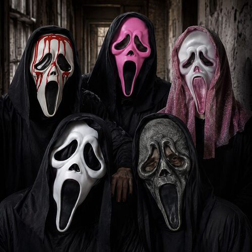 Halloweenhorrorscreammaskhead