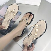 slippers拖鞋 Women 女外穿夹趾人字拖 sandals Fashion summer