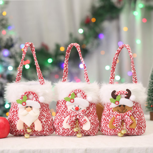 New Christmas gift bag goodie bag圣诞节礼物袋平安夜手提袋